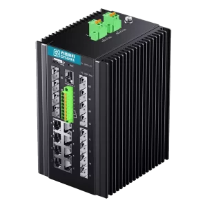 GPEM2020G-R 12光8电<br>全千兆L2+网管工业交换机