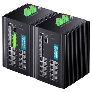 GPEM2020G-R 4光16电 10G<br>万·千兆L2+网管工业级交换机