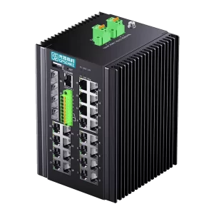 GPEM2028G-R 4光24电 10G<br>万·千兆L2+网管工业级交换机